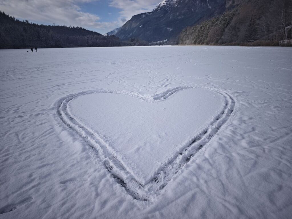 Reintalersee Eislaufen